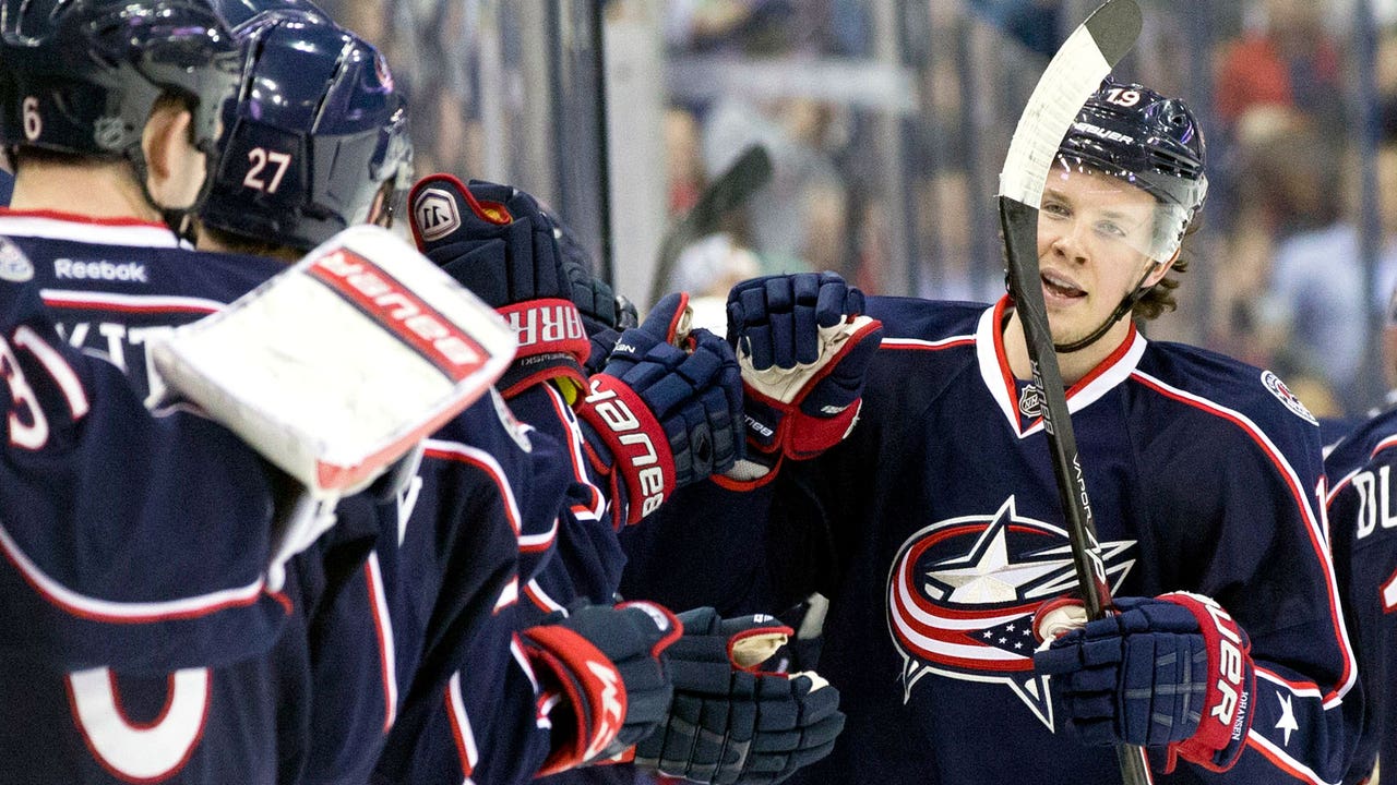 Johansen's 2 goals push CBJ past Capitals, 5-2